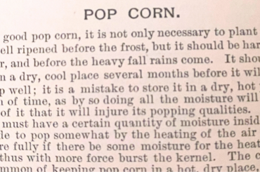 Origins of Popcorn